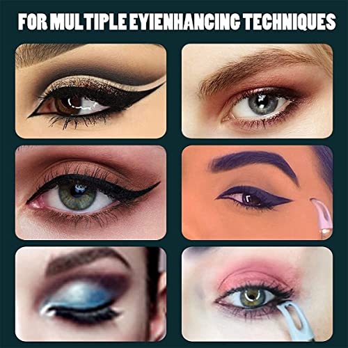 Delineador de Ojos en Gel,Impermeable Gel Eye Liner,Lasting Gel Eyeliner,Negro Delineador de Ojos con el Cepillo,Impermeable,Textura Mousse Acabado Mate ,Apto para Principiantes