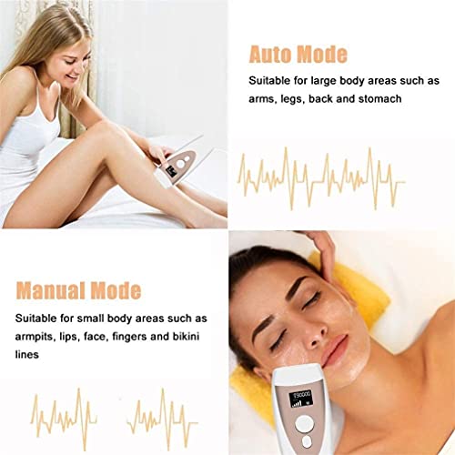 Depiladora LáSer, Depiladora EléCtrica Indolora De Pulso Ipl Para Hombres Y Mujeres, Con Gafas, Adecuada Para Todo El Cuerpo, Cara, Axilas, Piernas, Brazos, Zona Del Bikini