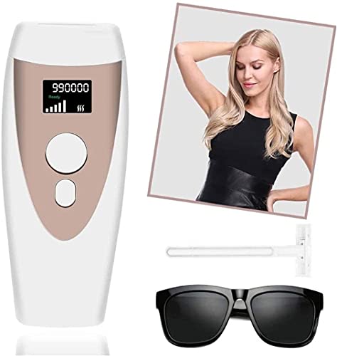 Depiladora LáSer, Depiladora EléCtrica Indolora De Pulso Ipl Para Hombres Y Mujeres, Con Gafas, Adecuada Para Todo El Cuerpo, Cara, Axilas, Piernas, Brazos, Zona Del Bikini