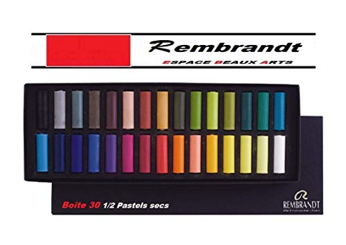 Desconocido Set de pinturas Rembrandt 30 de media barra, pasteles suaves (france import)