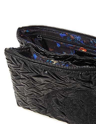 Desigual Bols_Azalea Dortmund, Across Body Bag para Mujer, Negro, Einheitsgröße