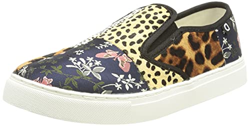 Desigual Shoes_Slip On_ani, Zapatillas Mujer, marrón, 39 EU