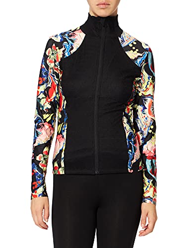 Desigual Sweat_Berna Sudadera, Negro, L para Mujer