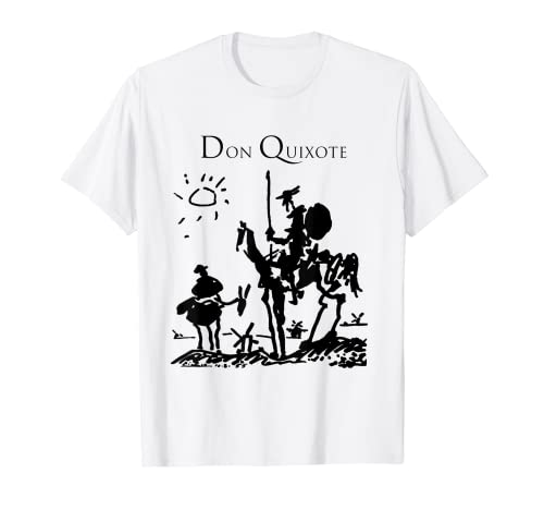 Dibujo cubista de Don Quijote Camiseta