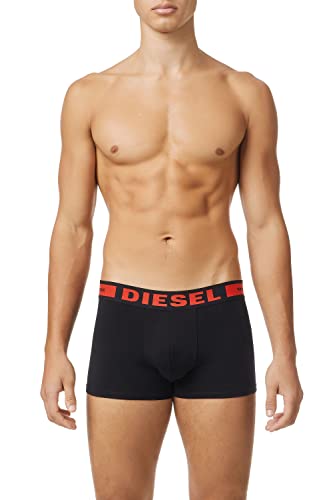 Diesel UMBR-ANDRETHREEPACK, Calzoncillo para Hombre, Negro (Black), L, Pack de 3