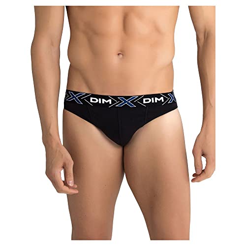 Dim X-Temp Slip X2, Negro (Noir), 3 (Pack de 2) para Hombre