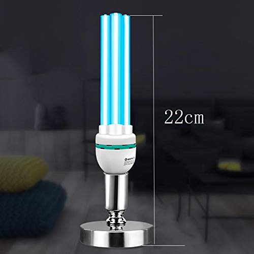 Disinfection lamp La lámpara germicida UVC, el Virus de Las bacterias del Moho Mata el Molde con el Control Remoto UV purificador de ozono en casa Cocina Dormitorio baño