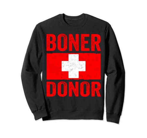 Divertido disfraz de Halloween regalo Boner Donor Sudadera