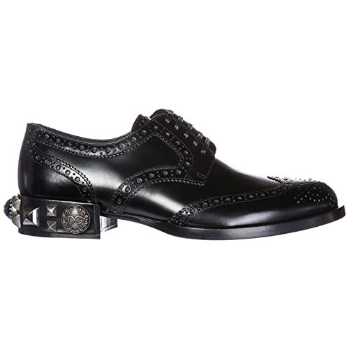 Dolce&Gabbana clásico Zapatos de Cordones Mujer en Piel Derby Negro EU 35 CN0060AV68180999