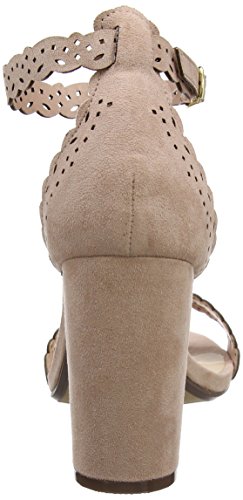 Dorothy Perkins Swan Lazer Cut, Sandalias Abiertas Mujer, Colorete Naranja, 41 EU