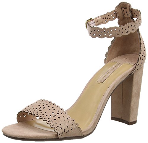 Dorothy Perkins Swan Lazer Cut, Sandalias Abiertas Mujer, Colorete Naranja, 41 EU