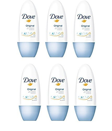 Dove Desodorante Roll On Original, 6 pack (6 x 50 ml)