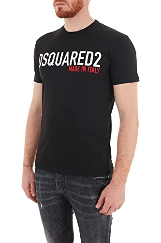 Dsquared2 Cotton T-shirt BLACK XL