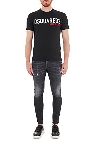 Dsquared2 Cotton T-shirt BLACK XL