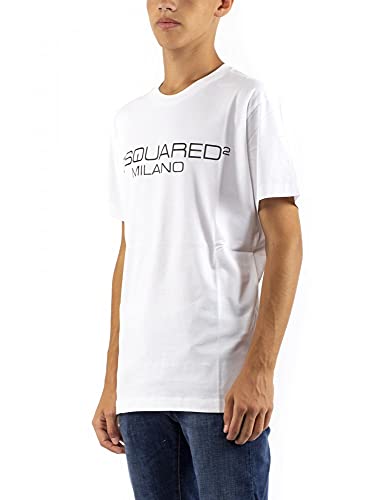 DSQUARED2 Hombre Camiseta Bianco M