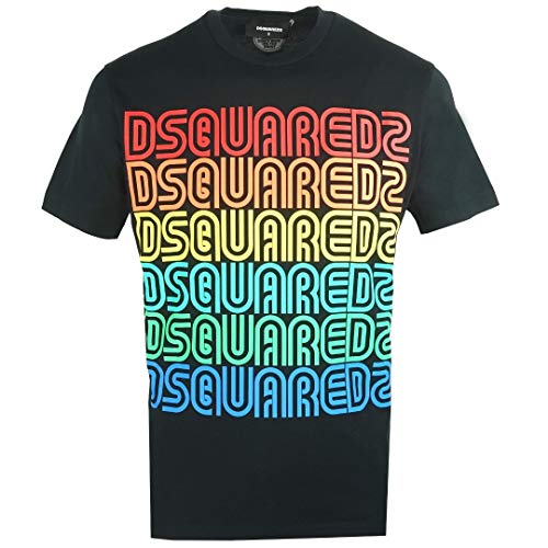 DSQUARED2 Hombre T-Shirt S71GD0876 S22844 900 Camiseta