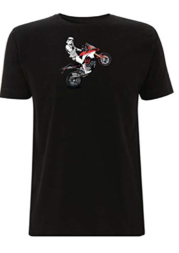 Ducati Multistrada Stormtrooper - Camiseta para hombre, Negro, 3XL