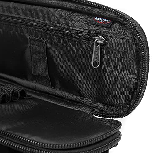 Eastpak Double Oval Estuche, 22 cm, Negro (Black)