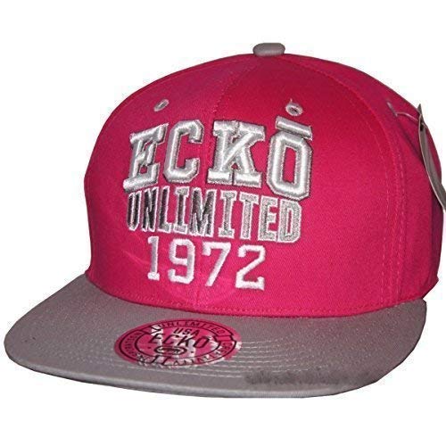 Ecko Unlimited 1972 Snapback Gorras, Retro Bling Flat Peak Ajustado Baseball Unisex Sombreros