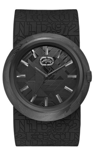 Ecko Unlimited Reloj Análogo clásico para Hombre de Cuarzo con Correa en Silicona E12519G1