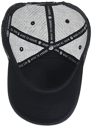 Element Icon Mesh Gorra de bisbol, Negro, Talla única para Hombre