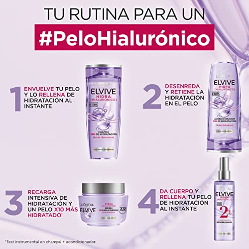 ELVIVE mascarilla hidra ácido hialurónico tarro 300 ml