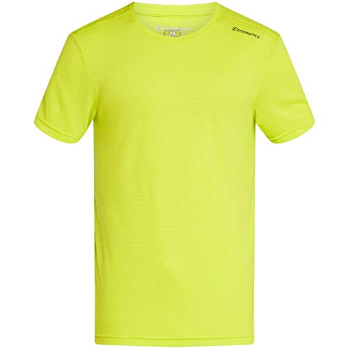 ENERGETICS Camiseta para Hombre Milon, Hombre, 294919, Verde Lima, Small