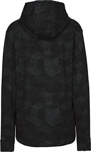 ENERGETICS Filip Sudadera, Hombre, Black/Melange/AOP, XL