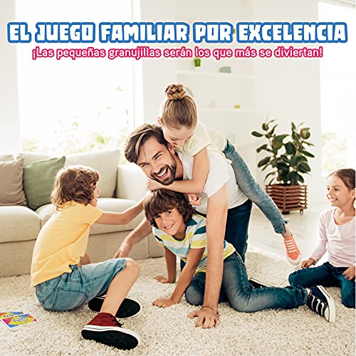 FAMILY BOOM - El juego de mesa para Toda la Familia - 300 cartas variadas y divertidas, Juego de cartas niños, juegos de mesa familiares divertidos - Juego de Cartas Regalos para Niños y Padres