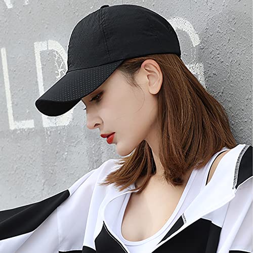 FGXY Gorras Béisbol Hombre Verano Secado Rápido Sol Gorra,Shade Hat, Deporte Al Aire Libre Golf Tennis Running Gorra,Gorra de Béisbol de Malla Deportiva,con Cierre de Hebilla Ajustable