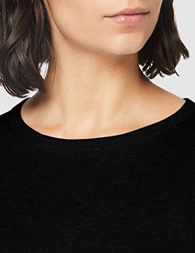 FIND Cotton Crew, suéter Mujer, Negro (Black B41110-35352), Medium