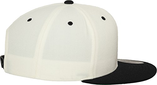 Flex fit - Gorra de béisbol - para hombre, Multicolor (Natural/Blk), Talla única