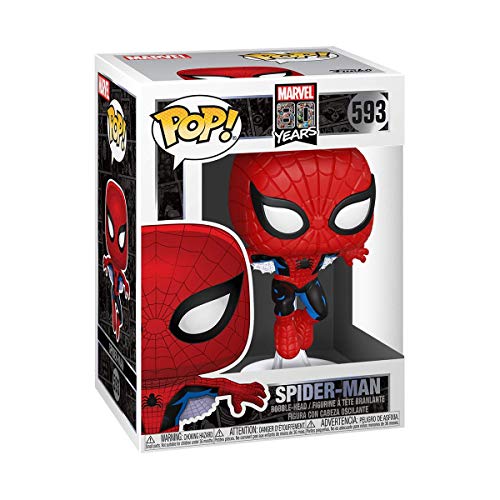 Funko- Pop Marvel: 80th-First Appearance Spider-Man Collectible Toy, Multicolor (46952)