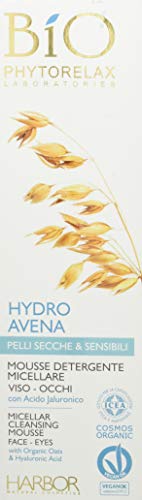 HARBOR Hydro Mousse Filtro De Avena Micelar Ojos Cara 150 Ml