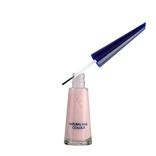 Herome - Esmalte de Uñas Color Rosa, 10 ml | Estilo Natural, Efecto Fortalecedor, Ideal Manicura Francesa, Evita el Desgarre de las Uñas, Pinta Uñas Nude