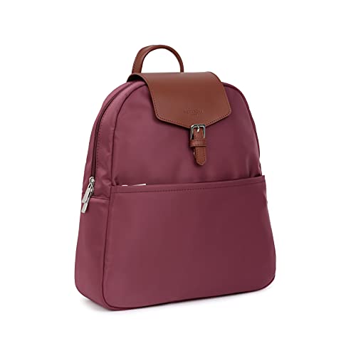 Hexagona - Mochila A4 con bolsillo para tablet Pop, magenta, L : 29,5 x h : 34 x P : 11,5 cm