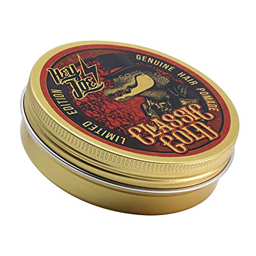 HEY JOE! - Genuine Hair Pomade Classic Gold | Gel para Pelo con Fijación Fuerte - Envase de 100 ml