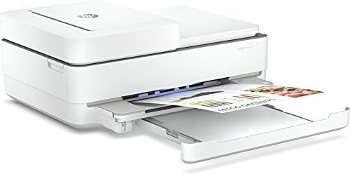 HP Envy Pro 6420 5SE45B, Impresora Multifunción Tinta A4, Color, Imprime, Escanea, Copia y Fax, Wi-Fi, USB 2.0, HP Smart App, Incluye 3 Meses del Servicio Instant Ink, Blanca