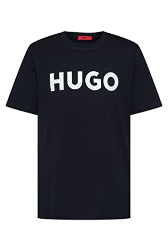 HUGO Dulivio 10229761 01 Camiseta para Hombre, Azul (N Dark Blue 405), L