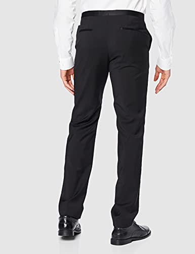 HUGO Simmons183e Pantalones, Negro (Black 001), 98, para Hombre