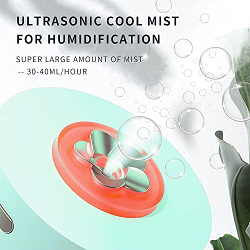 Humidificador con Mini función de luz Nocturna (verde)