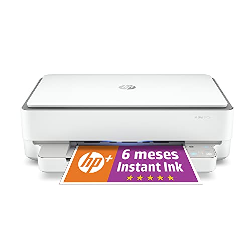 Impresora Multifunción HP Envy 6020e - 6 meses de impresión Instant Ink con HP+