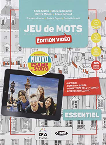 Jeu de mots essentiel. Edition vidéo. Livre de l'élève et cahier. Per la Scuola media. Con e-book. Con espansione online. Con 3 libri: Grammaire pour ... Con File audio per il download. Con DVD-ROM