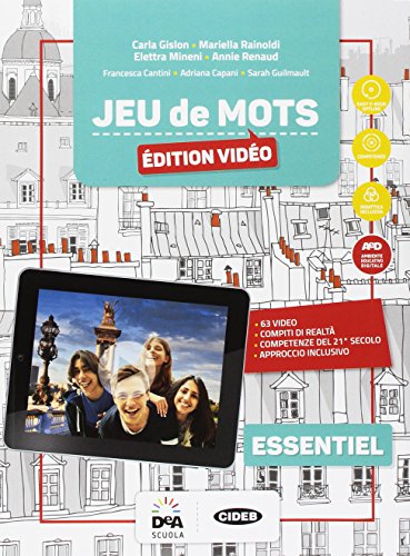 Jeu de mots essentiel. Livre de l'eleve et cahier. Per la Scuola media. Con audio formato MP3. Con e-book. Con espansione online. Con 2 libri: Grammaire pour tous-Jeu de cartes. Con DVD-ROM