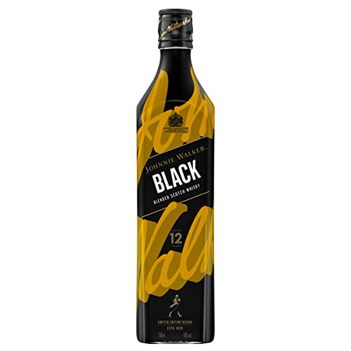 Johnnie Walker Black Label Whisky Escocés - Edición Limitada 200 Aniversario - 700 ml