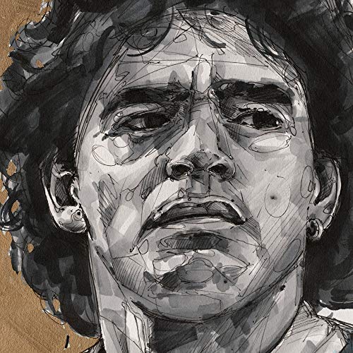 JosHoppenbrouwers Diego Maradona Manifesto 03 (50 x 70 cm) *Sin marco