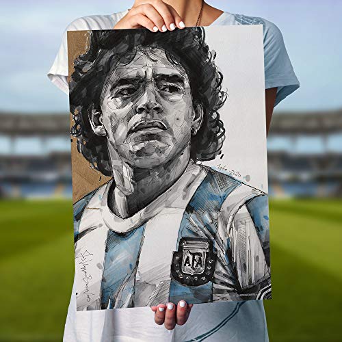 JosHoppenbrouwers Diego Maradona Manifesto 03 (50 x 70 cm) *Sin marco