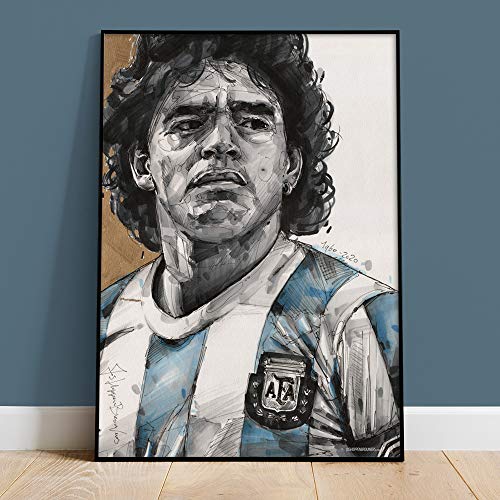 JosHoppenbrouwers Diego Maradona Manifesto 03 (50 x 70 cm) *Sin marco