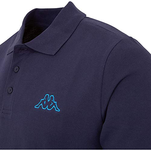 Kappa, Polo Uomo Peleot, Blu (Navy), XXXL