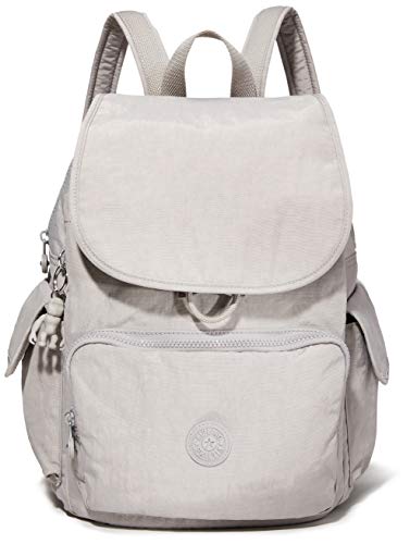 Kipling City Pack Medium Backpack Mochila, 18.5x32x37 cm (LxWxH), Grey Grau